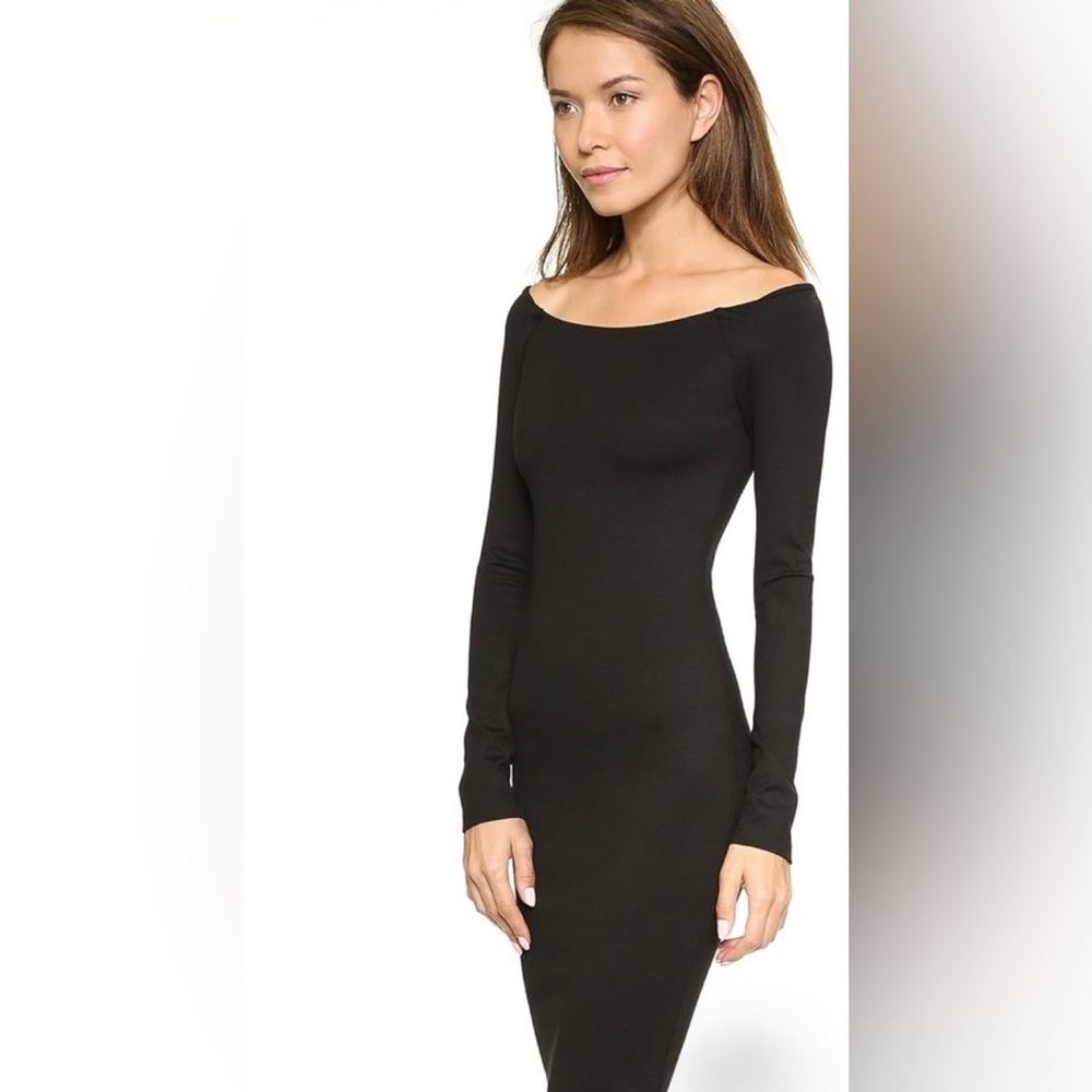 Ronny Kobo off the shoulder dress